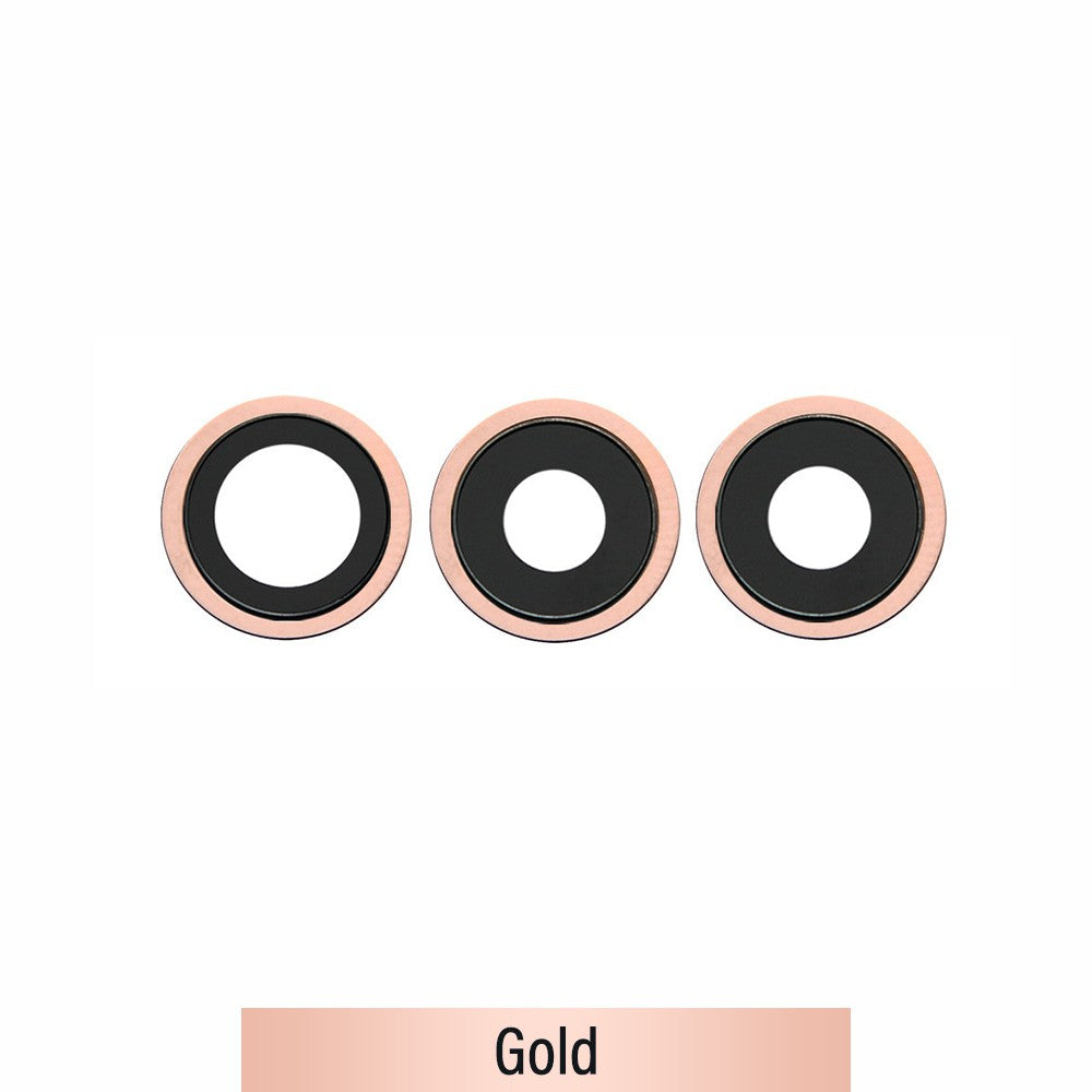 Rear Camera Lens With Bracket for iPhone 12 Pro Max-Gold Rear Camera Lens With Bracket for iPhone 12 Pro Max-Gold